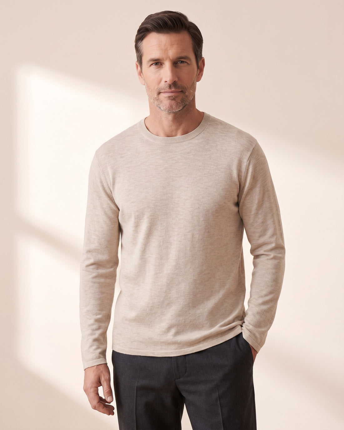 Men's Crew Neck Jumper – Arles