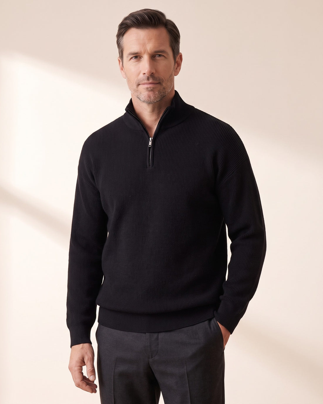 Men's Half-Zip Jumper – Bruges