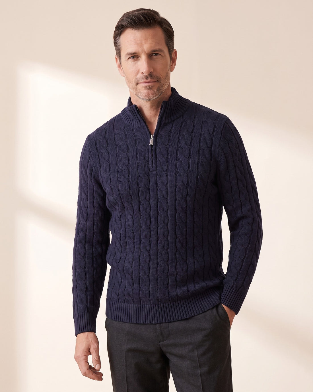 Men's Half-Zip Jumper – Taebaek