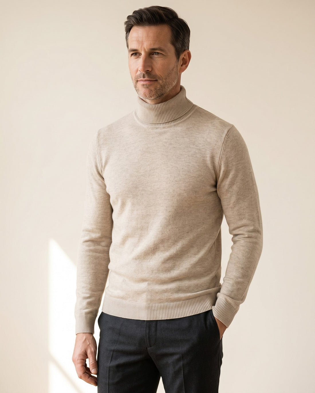 Men's Roll Neck Jumper – Jangsan