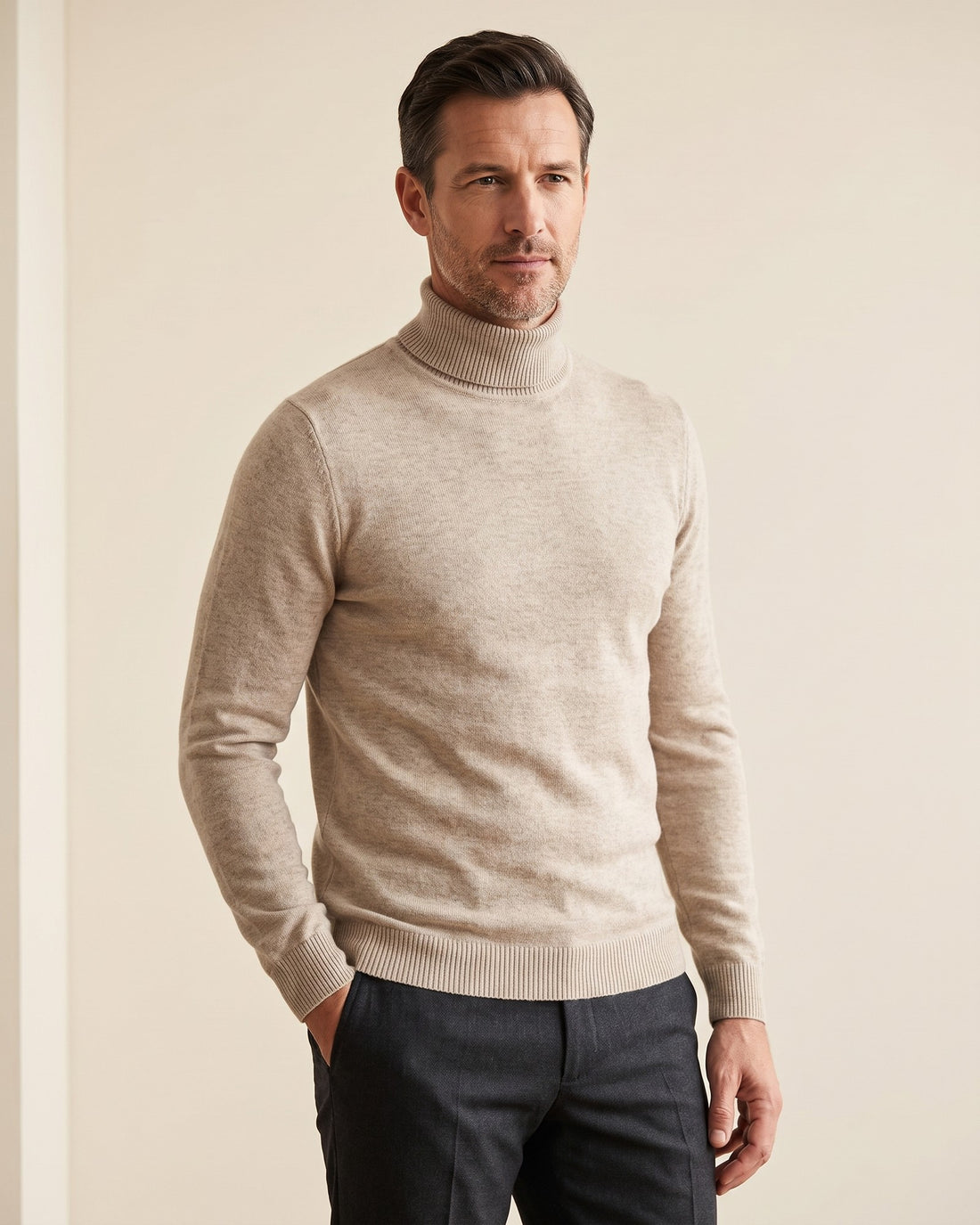 Men's Roll Neck Jumper – Gstaad