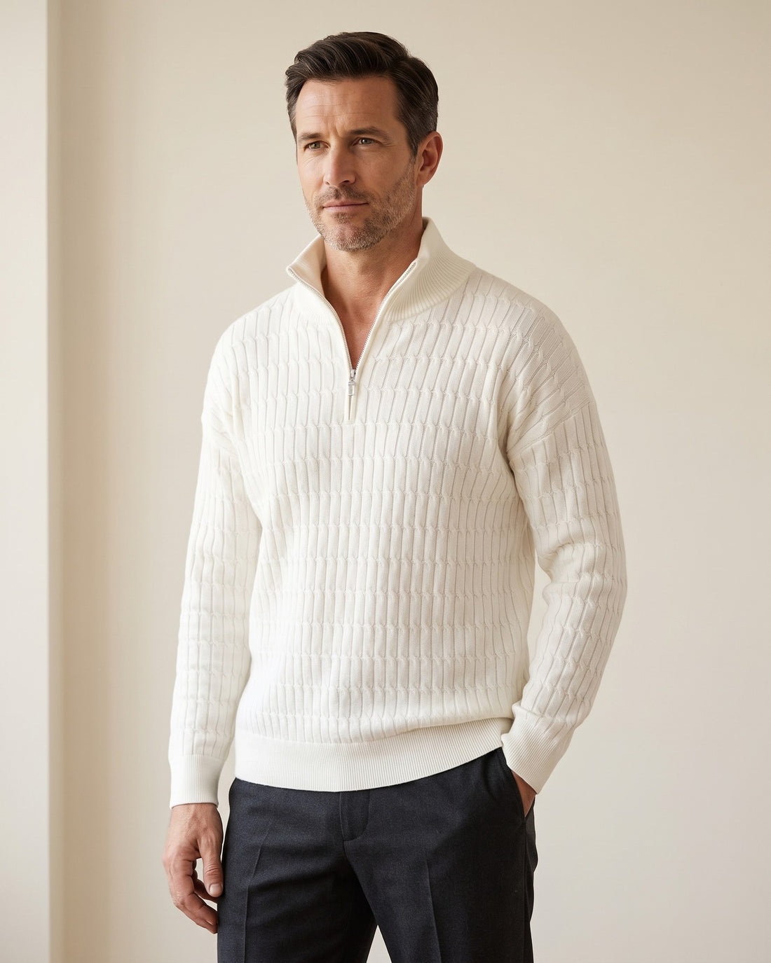 Men's Half-Zip Jumper – Gwangju