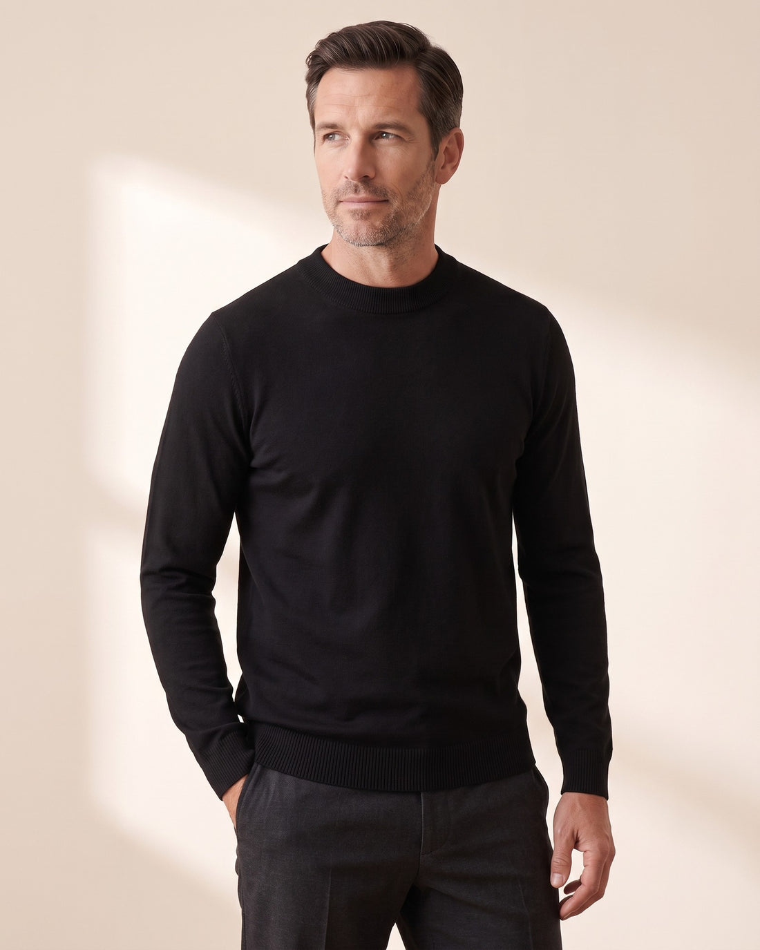 Men's Mock Neck Jumper – Trento