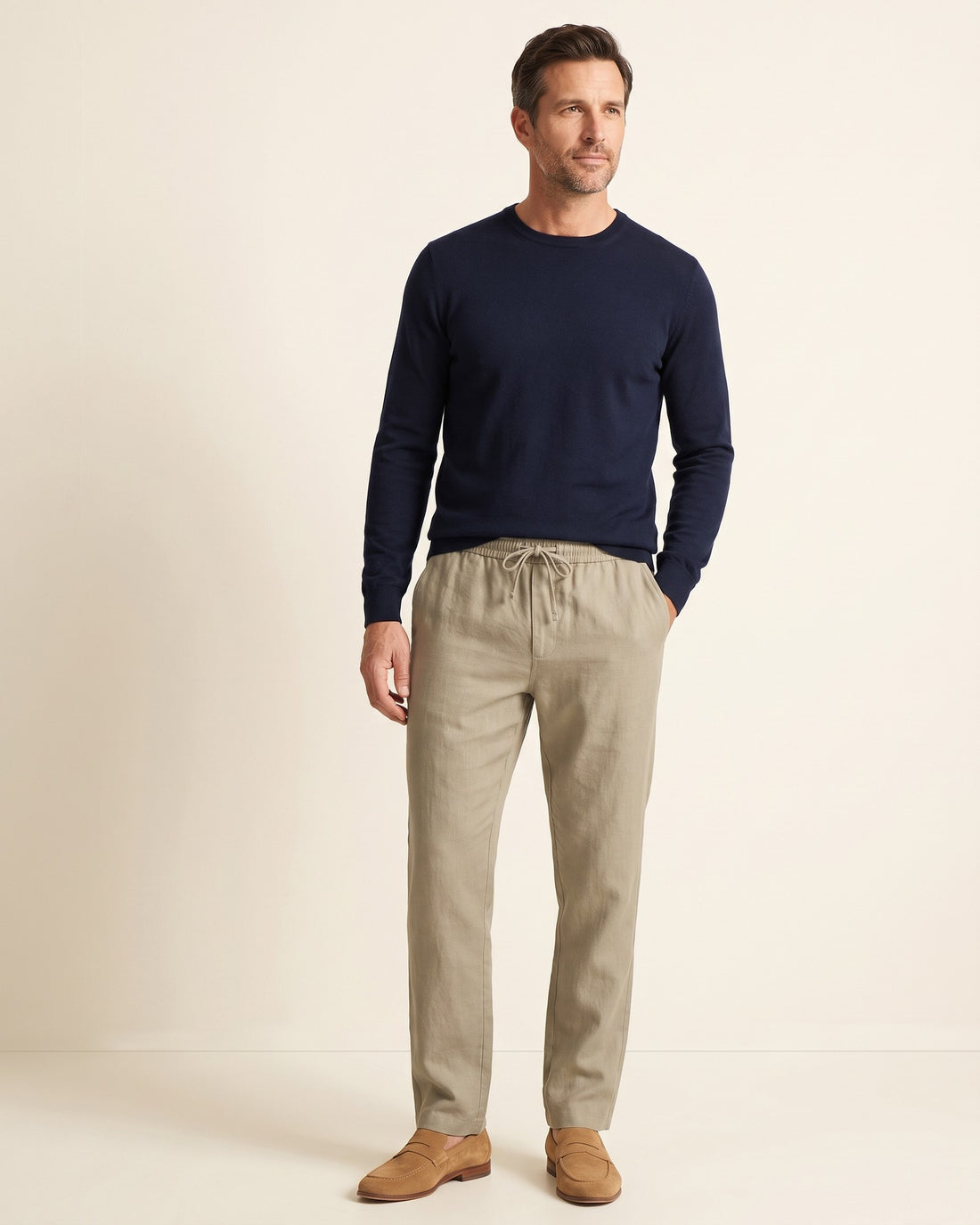 Men's Drawstring Trousers – Capri