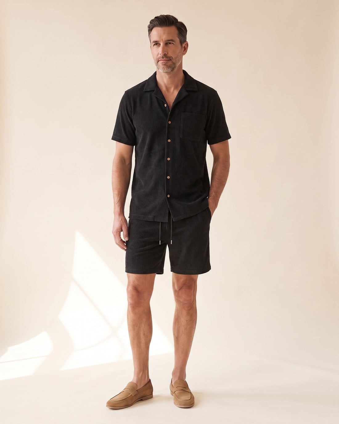 KEPT Men's 2-Piece Outfit Set - Roma in black