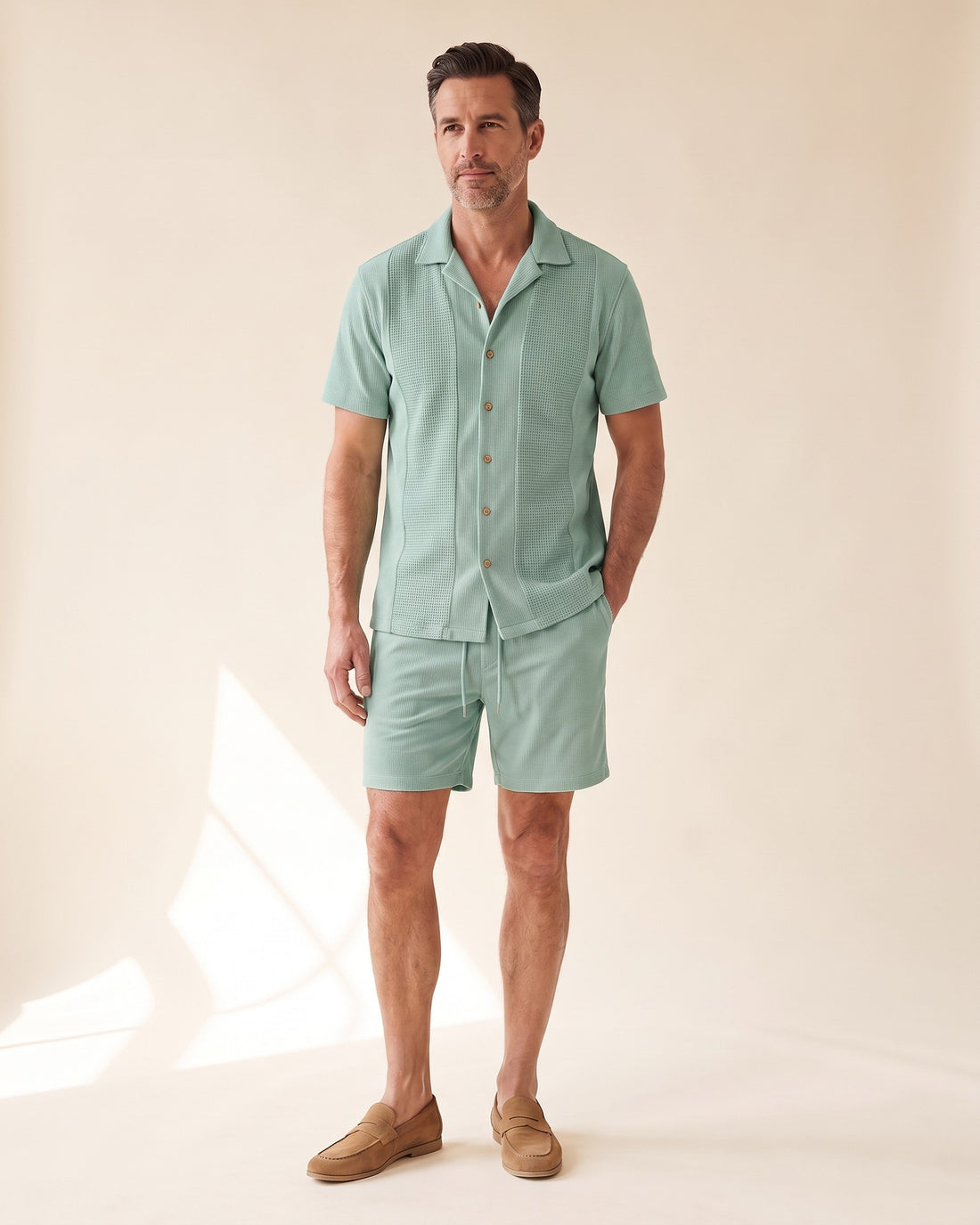 KEPT Men's 2-Piece Outfit Set - Roma in green