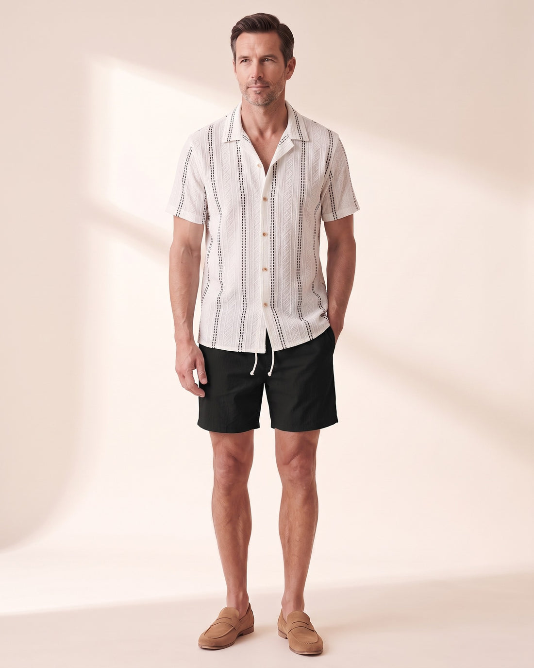 KEPT Men's 2-Piece Outfit Set - Marrakech in black