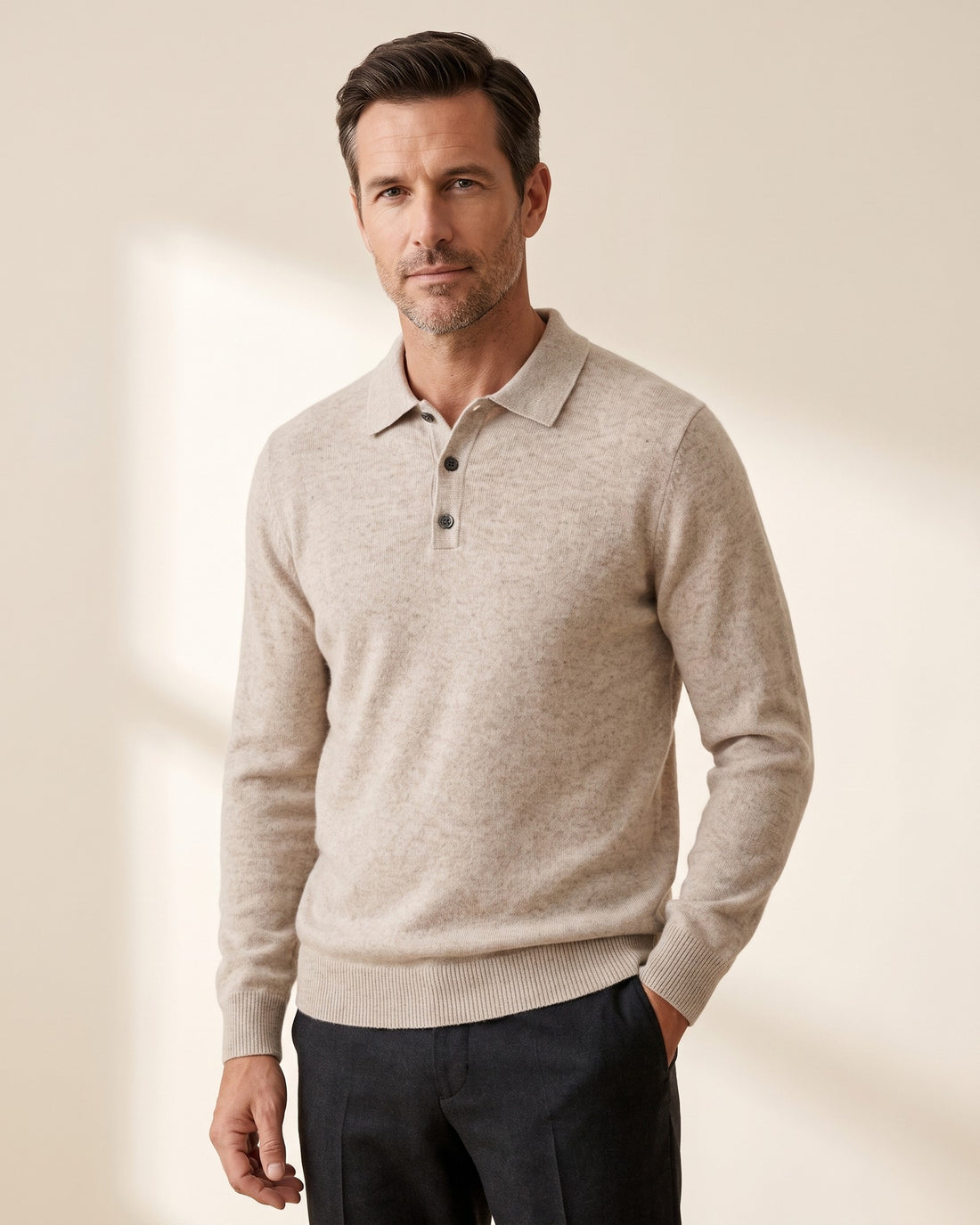 Men's Knit Polo – Biella
